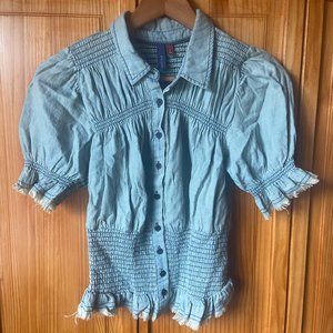 Anthropology Pilcro Blouse